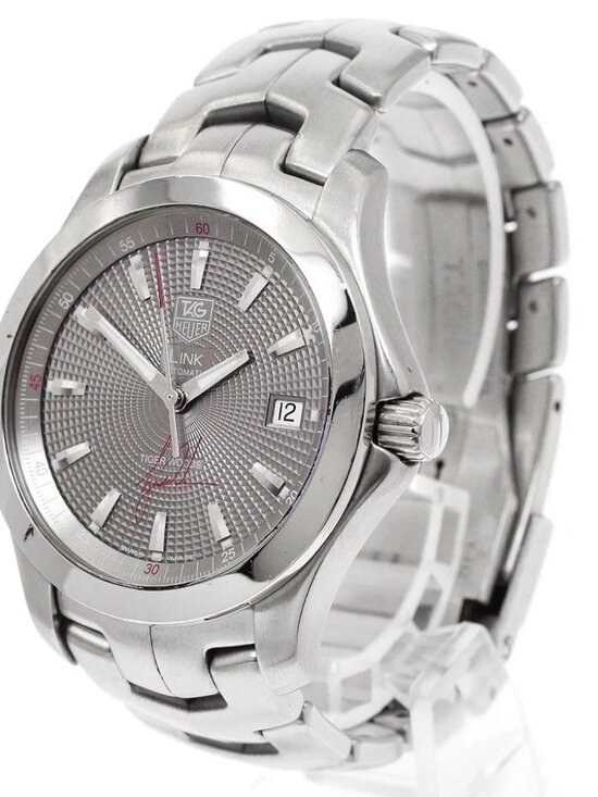 TAG HEUER Link Tiger Woods WJF2113 Date Limited Automatic Men\'s Watch_934858 main image 8